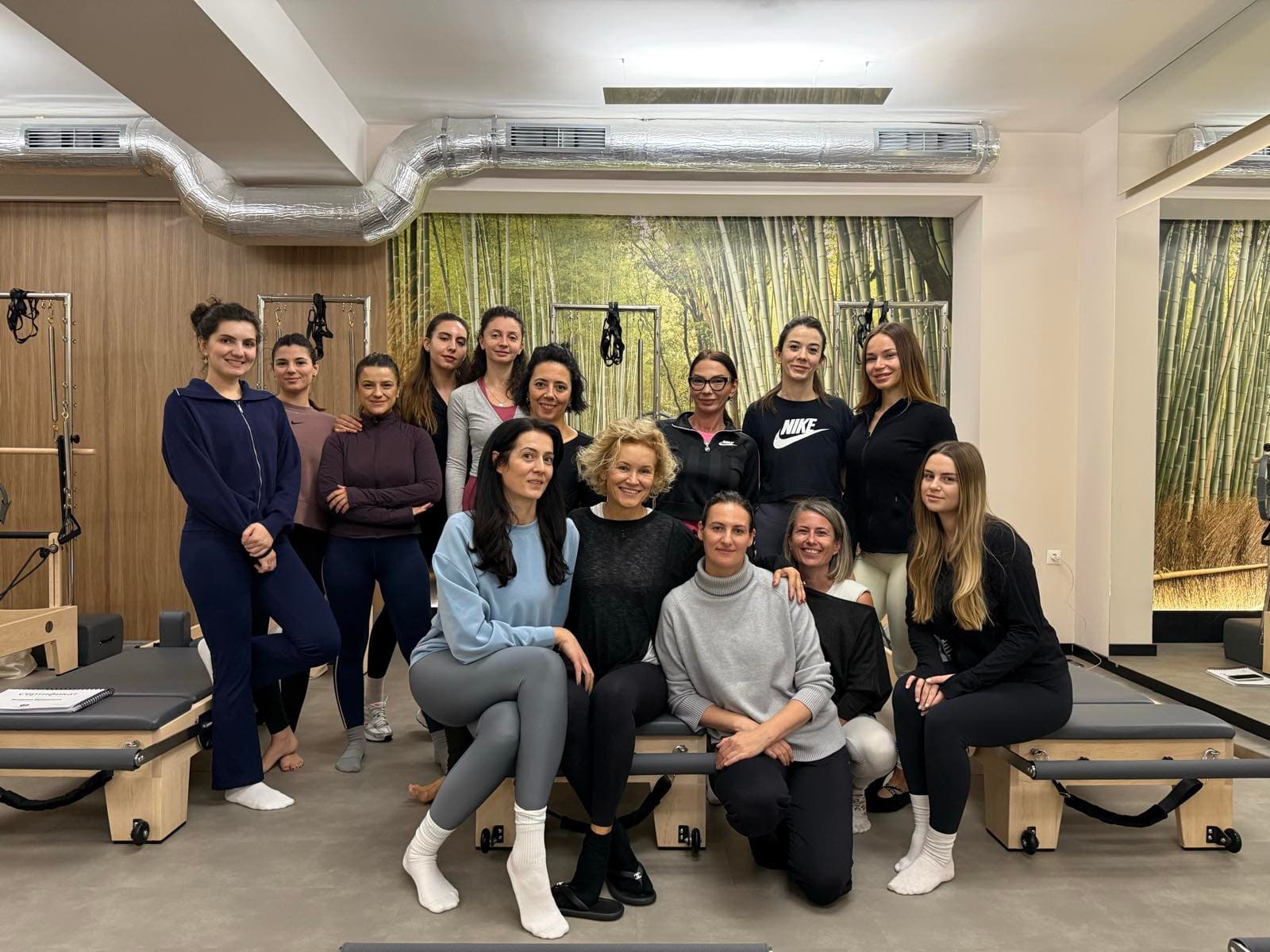 Photo from a previous Reformer intensive course (1)