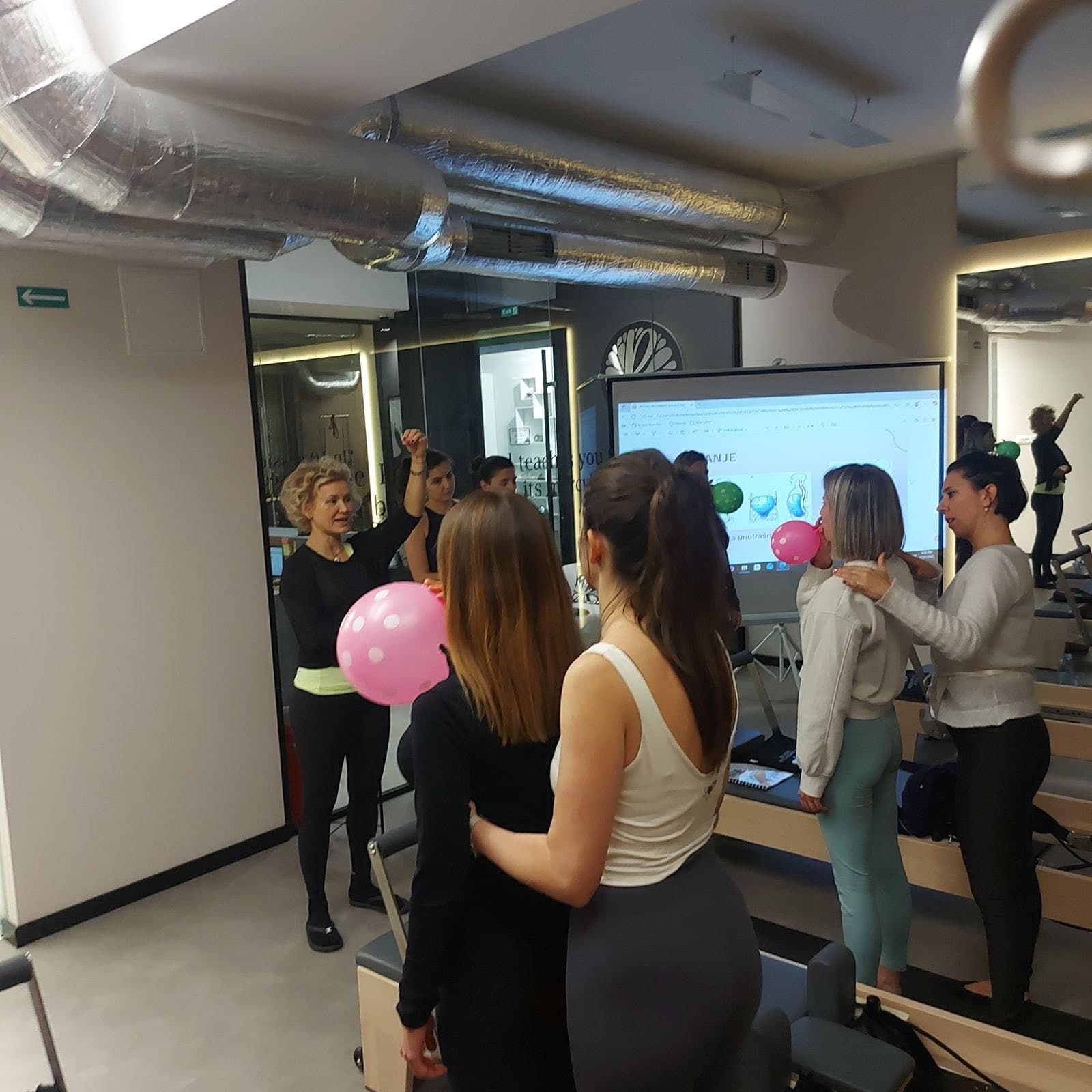 Photo from a previous Reformer intensive course (5)